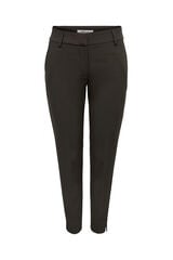 Only Pantal&oacute;n chino cintura media marr&oacute;n