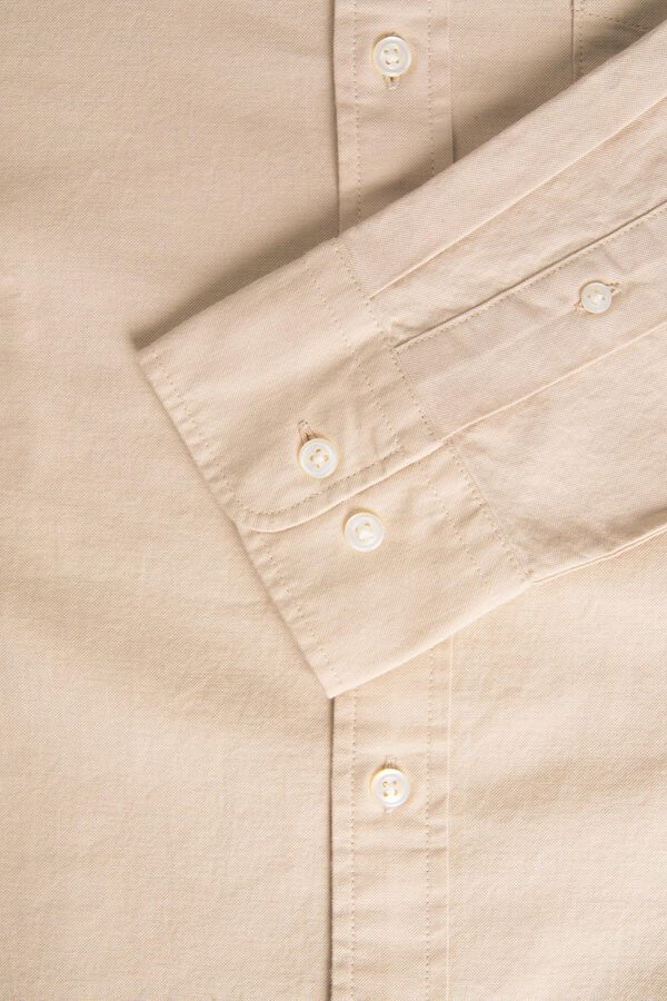 Jack & Jones Camisa oxford bege