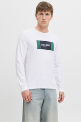Jack & Jones Camiseta regular fit blanco