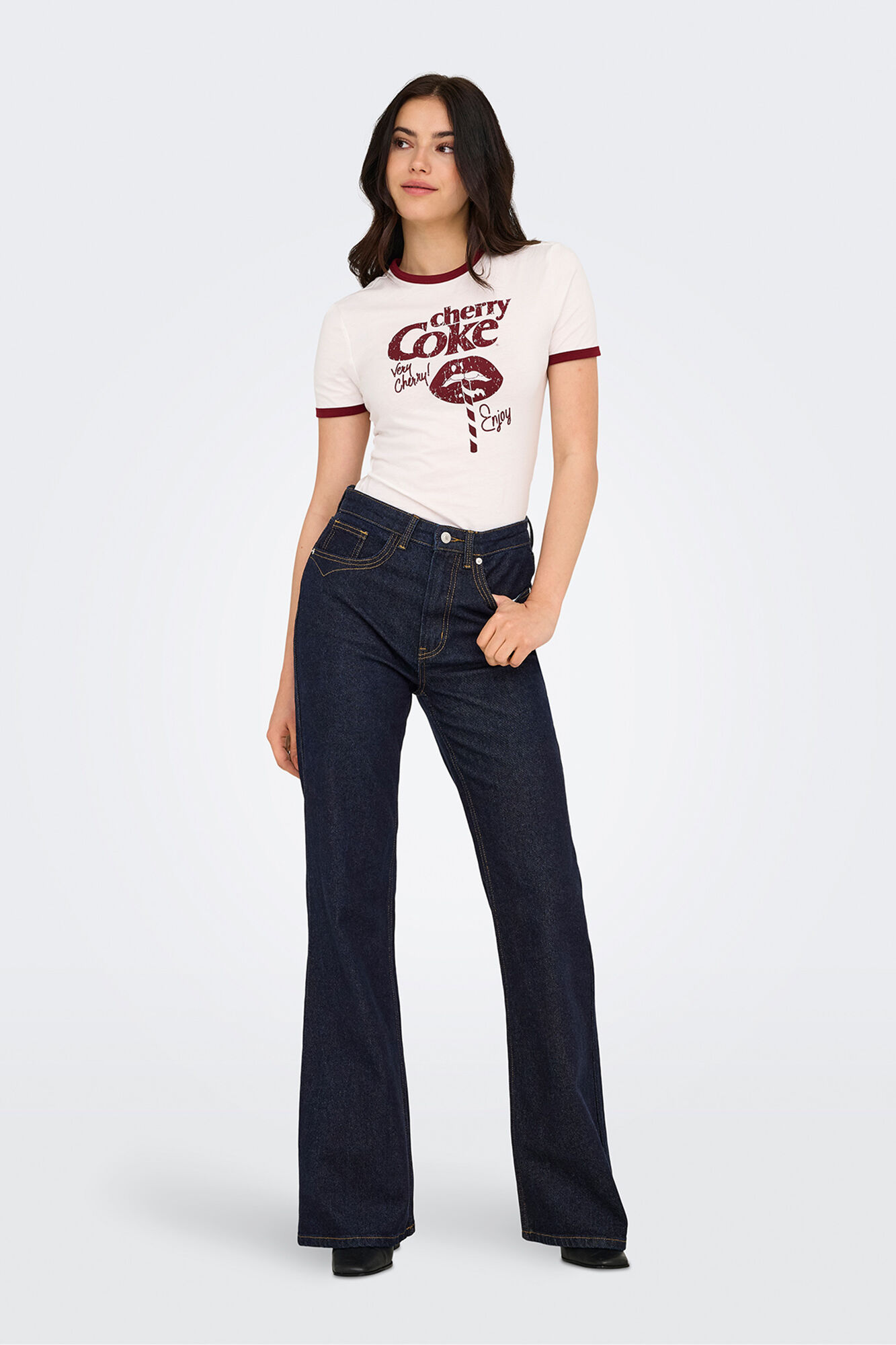 Only Cal&ccedil;a jeans boca de sino