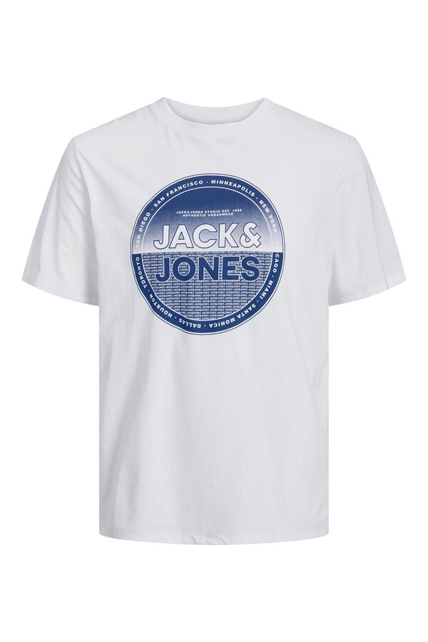 Jack & Jones PLUS Camisola corte relaxed branco