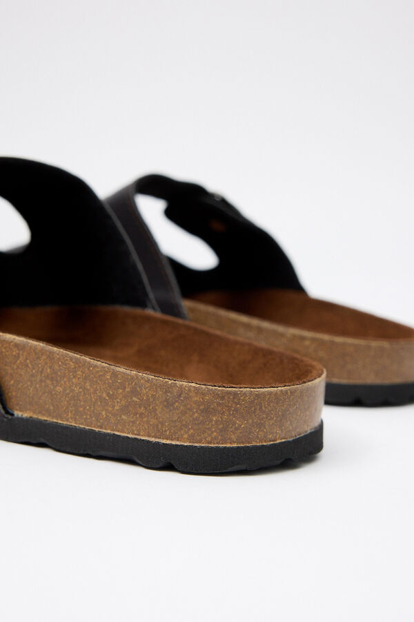 Inside Sand&aacute;lia Esportiva Bio Two Buckle castanho