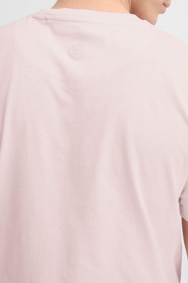 Blend T-shirt manga curta rosa