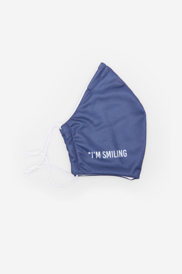 Springfield MASCARILLA HIGI&Eacute;NICA REUTILIZABLE azul