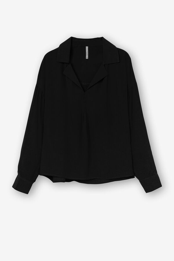 Tiffosi Blusa B&aacute;sica preto