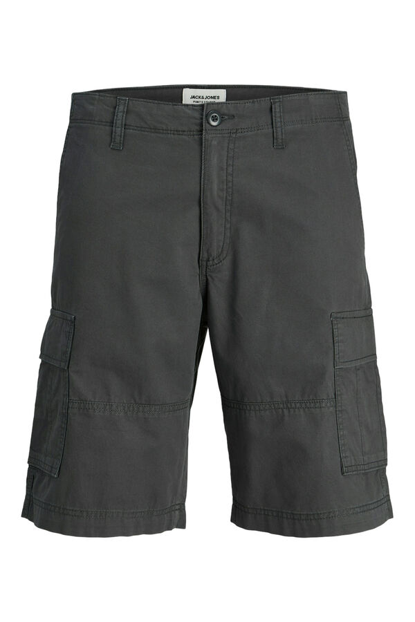 Jack & Jones Pantal&oacute;n corto tipo cargo negro