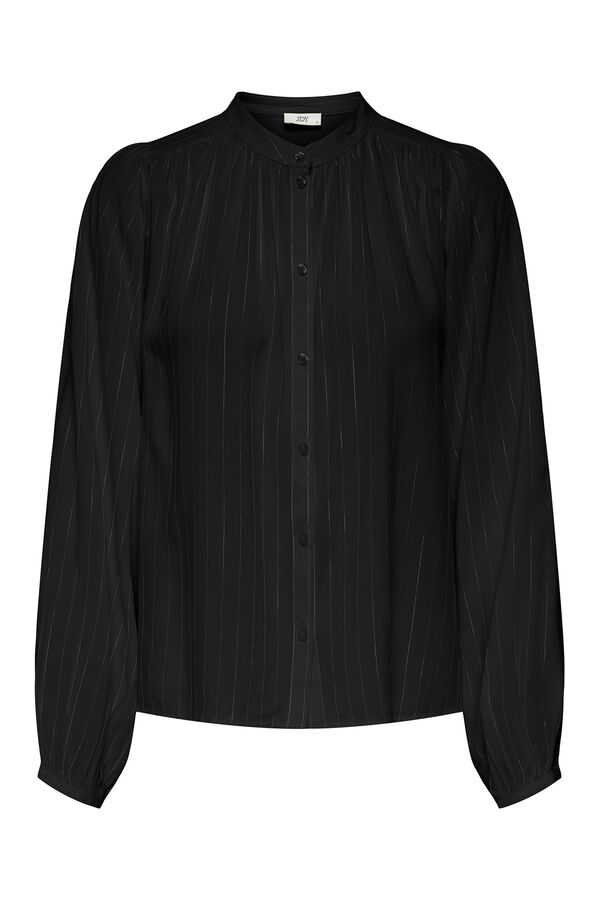 JDY Camisa manga larga fluida negro