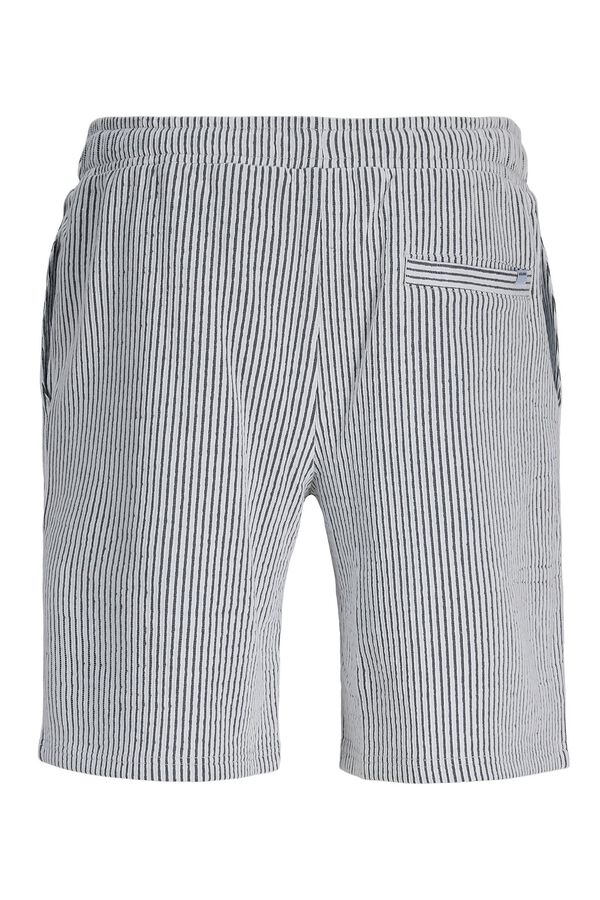Jack & Jones Bermuda felpa relaxed blanco