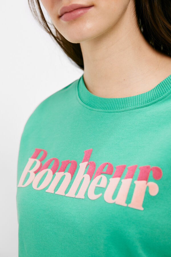 Sweatshirt Bonheur, Ofertas em sweatshirts de mulher