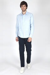 Brave Soul Cal&ccedil;as chino com 5 bolsos azul