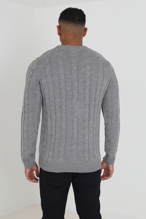 Brave Soul oitos malha estampado