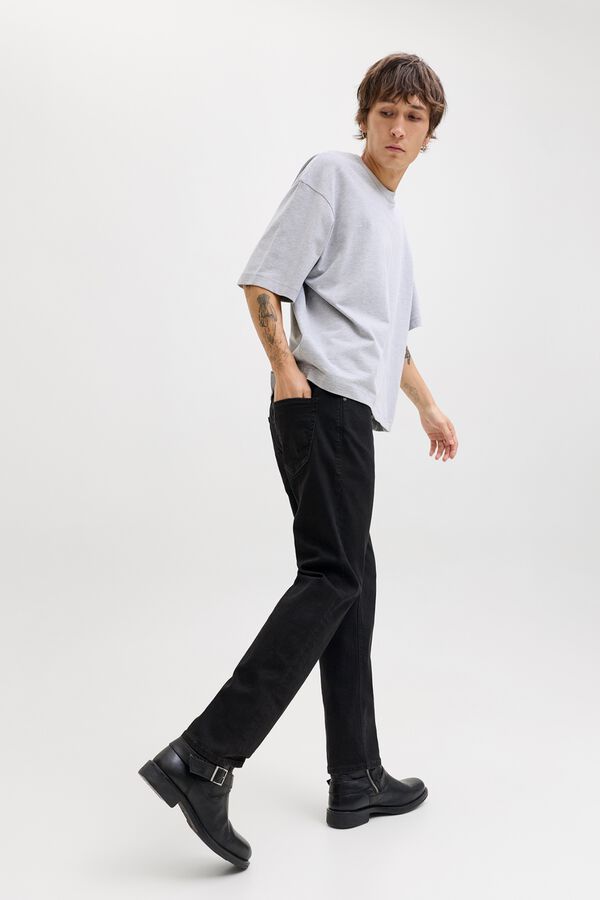 Jack & Jones Vaquero regular cinco bolsillos negro