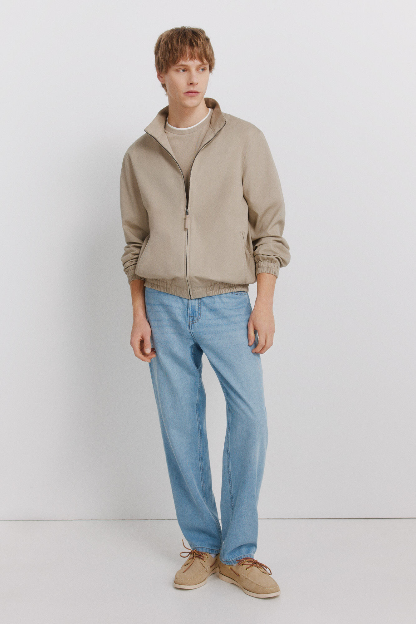 Springfield Jeans ultra ligero lavado medio straight fit