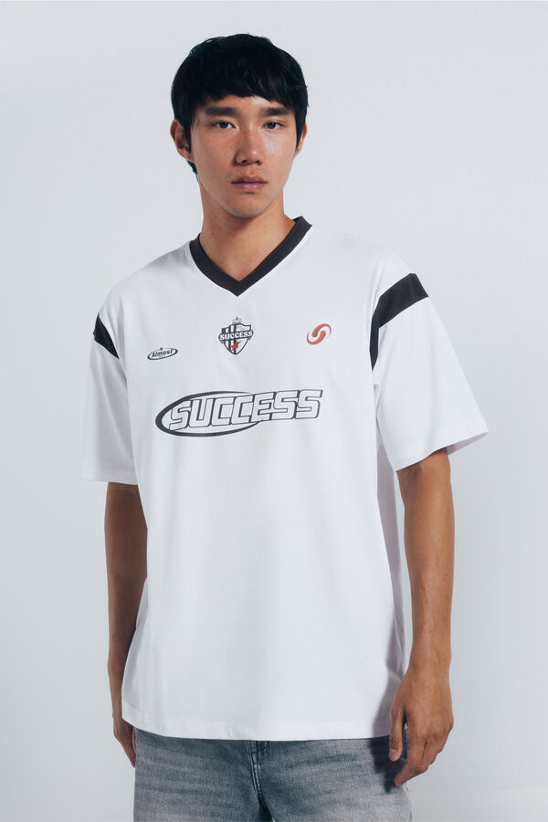 Springfield Camiseta sport success blanco