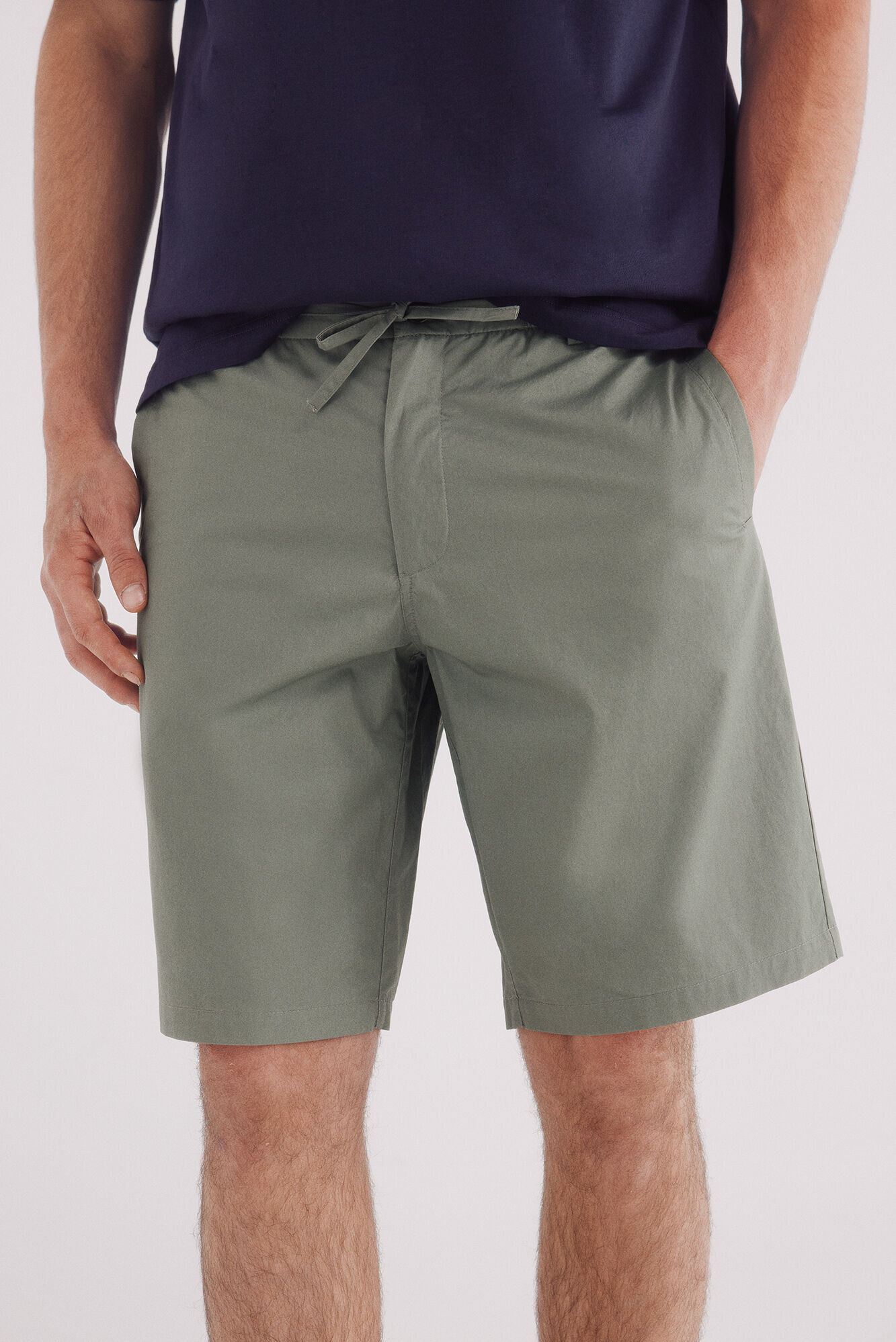 Springfield Bermuda popel&iacute;n comfort fit