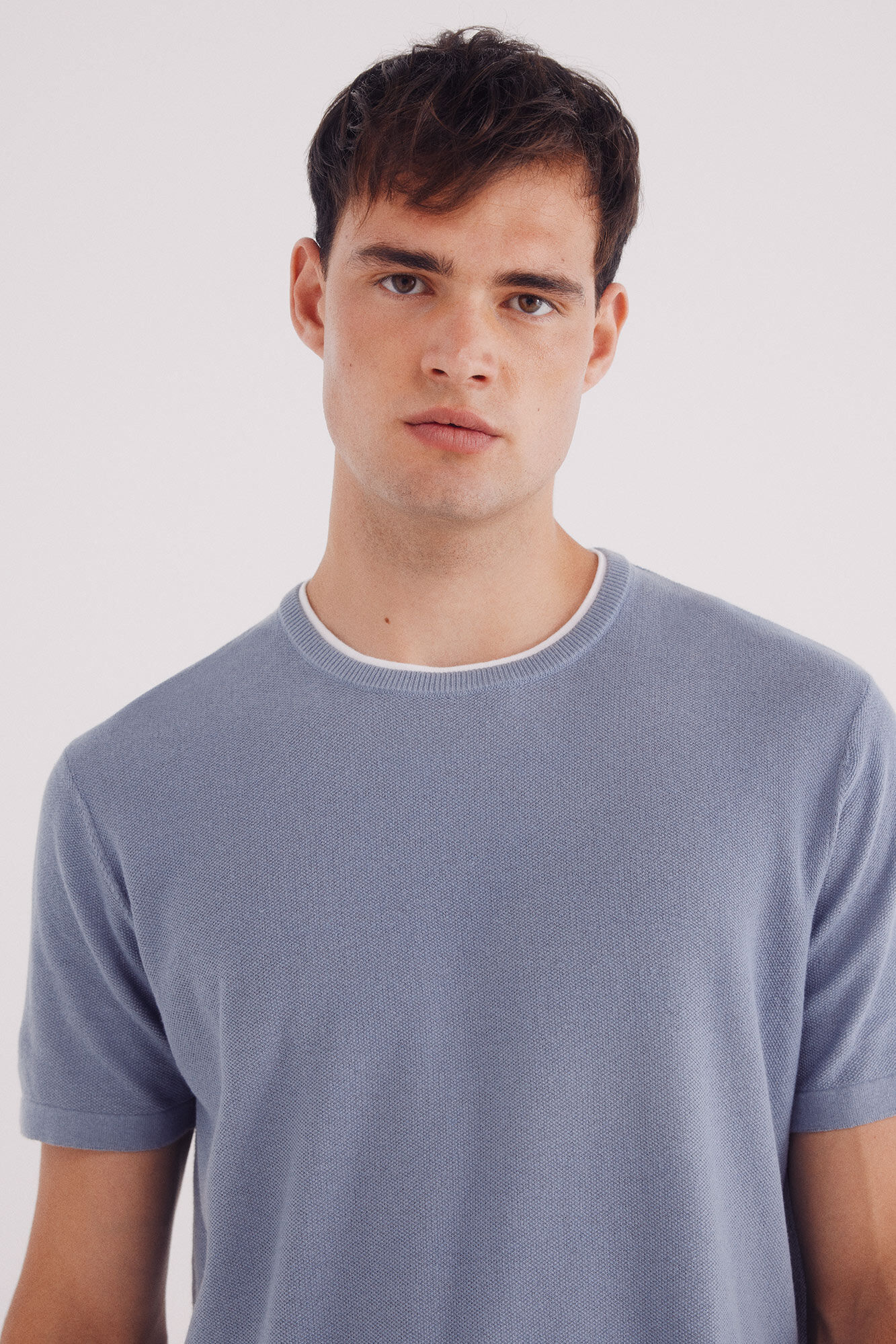 Springfield Camisola manga curta estrutura