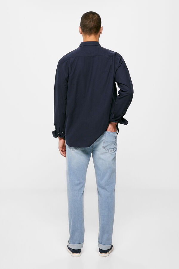 Springfield Jeans slim ultra ligero lavado medio claro azul medio