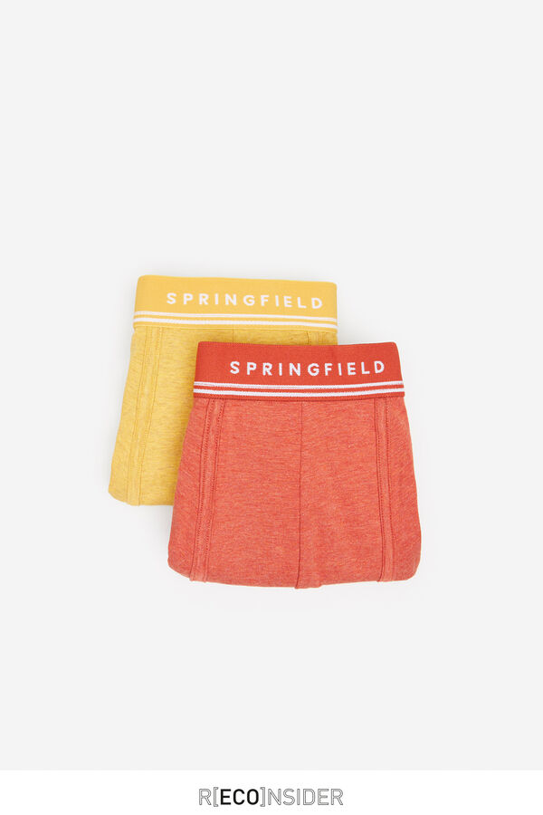 Springfield Pack 2 boxers básicos cor vermelho