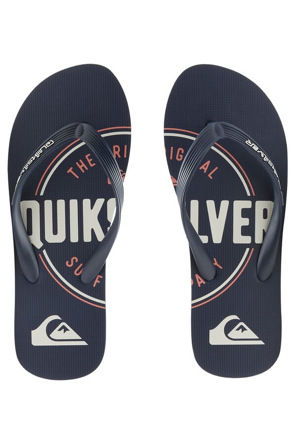 Quiksilver Java Art - Chinelos de praia para homem azul