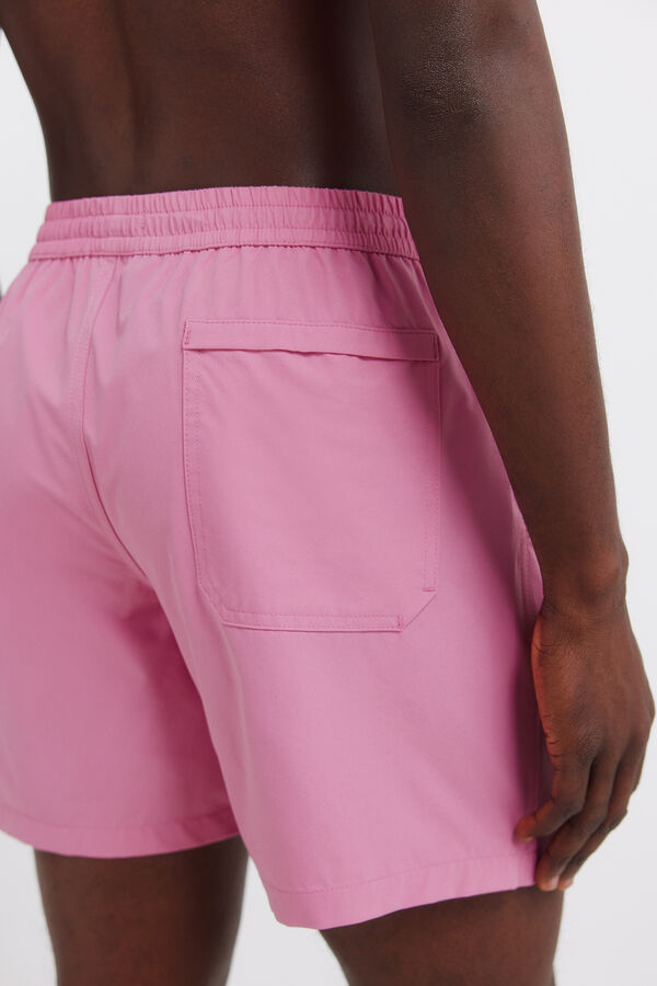 Springfield Fato de banho liso rosa