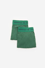 Springfield Pack 2 boxers básicos verde