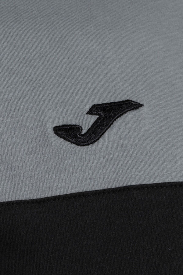 Joma Camiseta Manga Corta Crew V Negro Gris negro