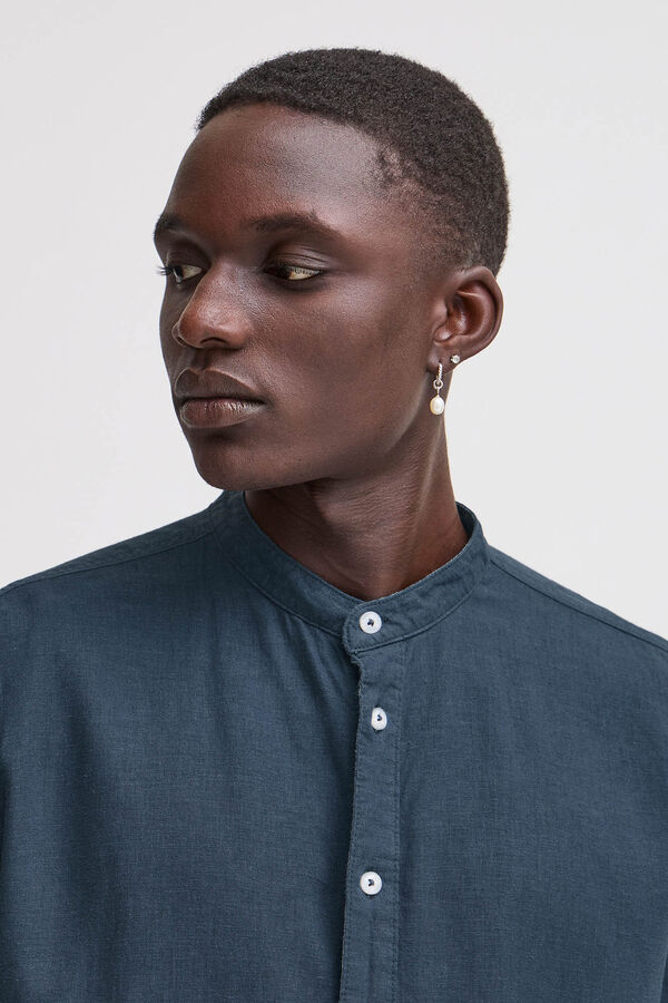 Blend Camisa Manga Curta Bhbobby  azul