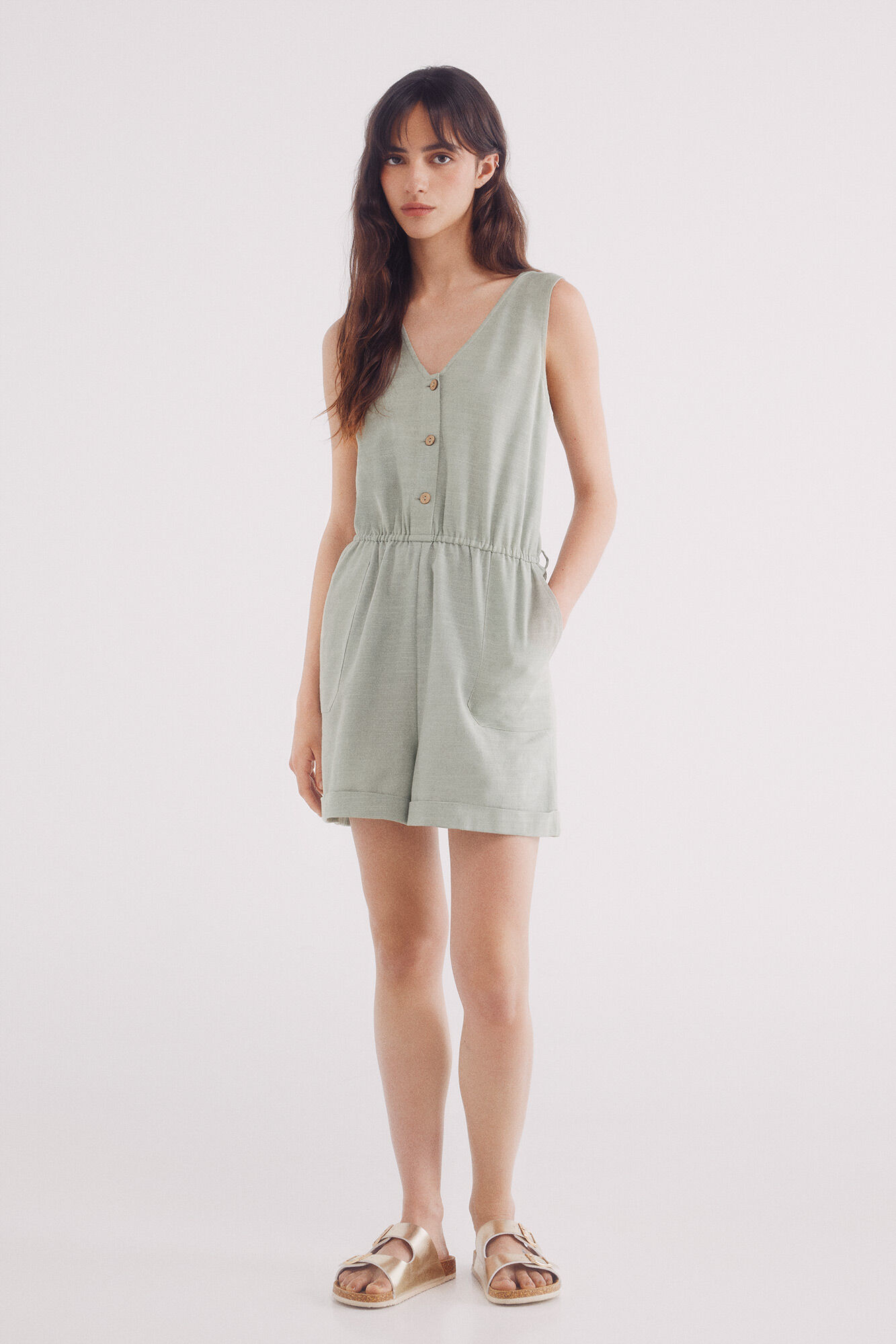 Springfield Macac&atilde;o curto de algod&atilde;o