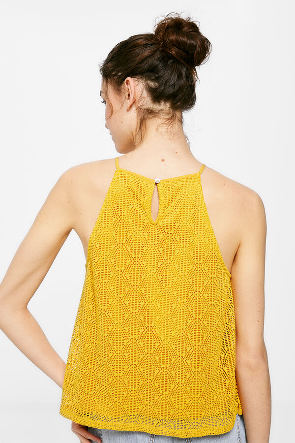 Springfield Camisola Crochet Bico amarelo