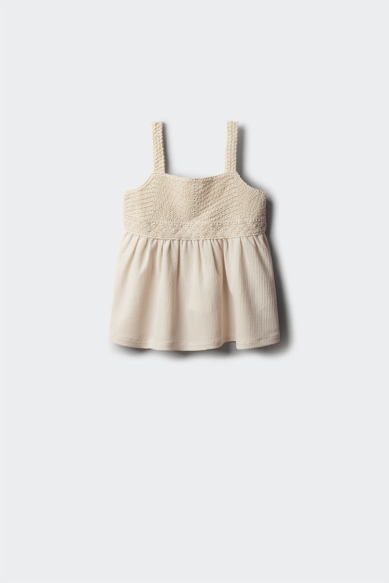 Springfield Kids Top de al&ccedil;as em crochet para menina