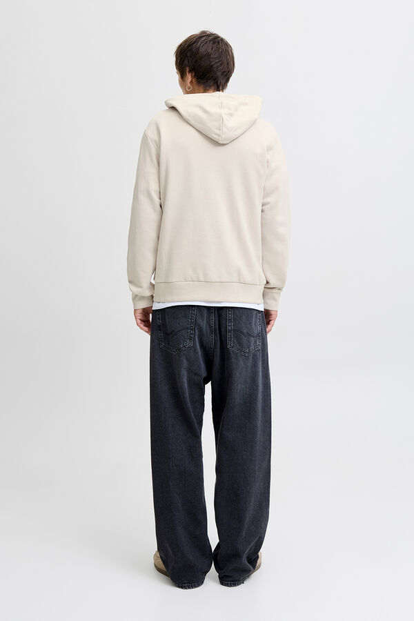 Jack & Jones Sudadera con capucha studio gris