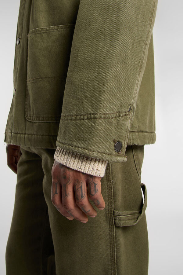 Dickies Casaco de lona com forro central                        Caqui escuro