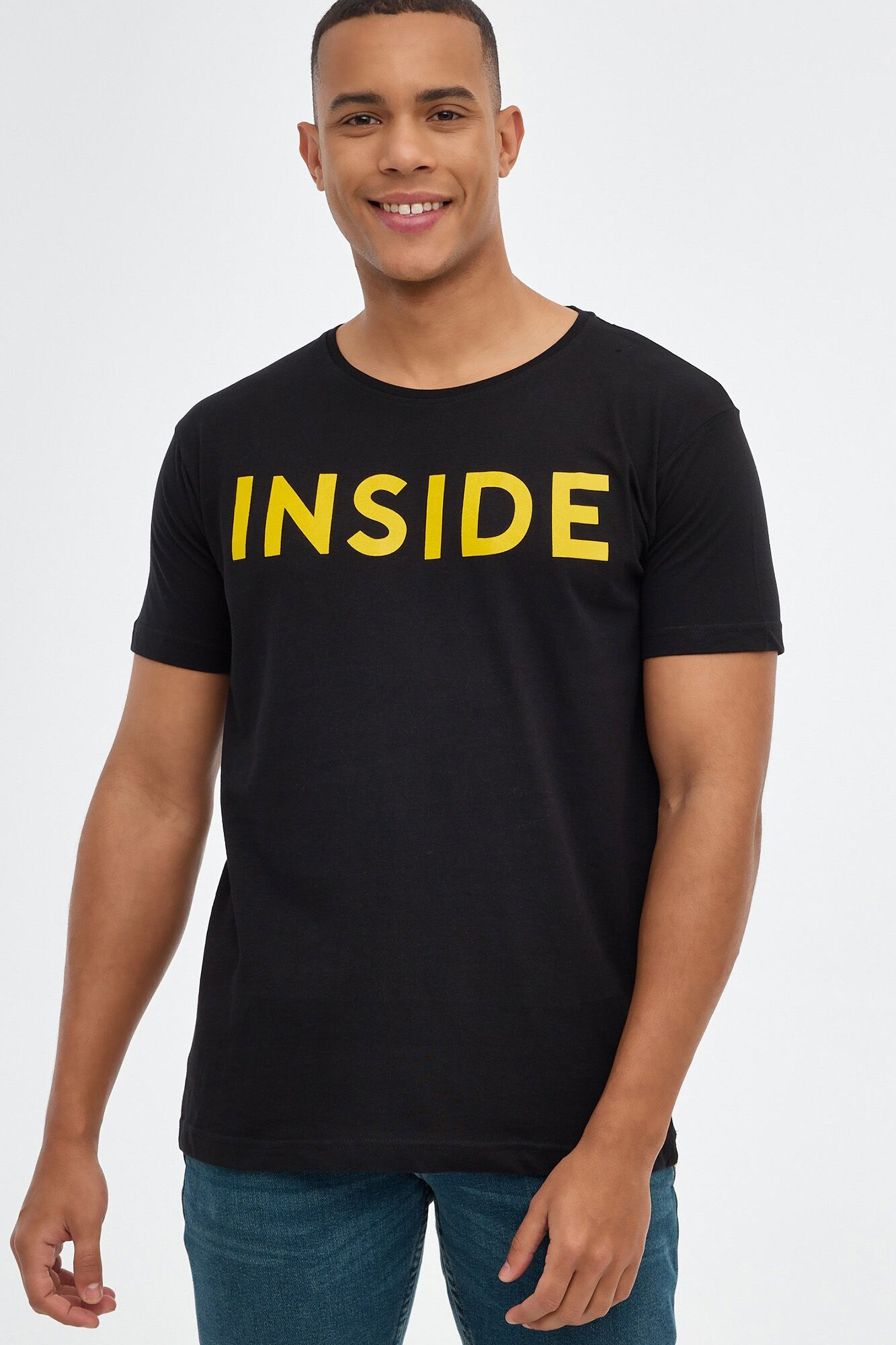 Inside Camiseta B&aacute;sica Print Logo