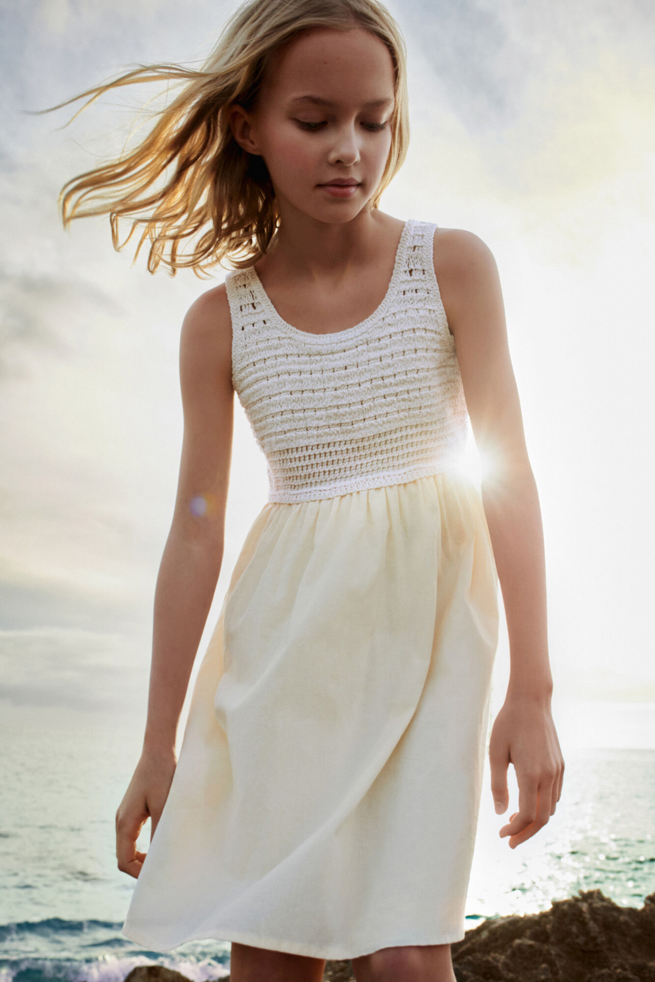 Springfield Kids Vestido al&ccedil;as para menina
