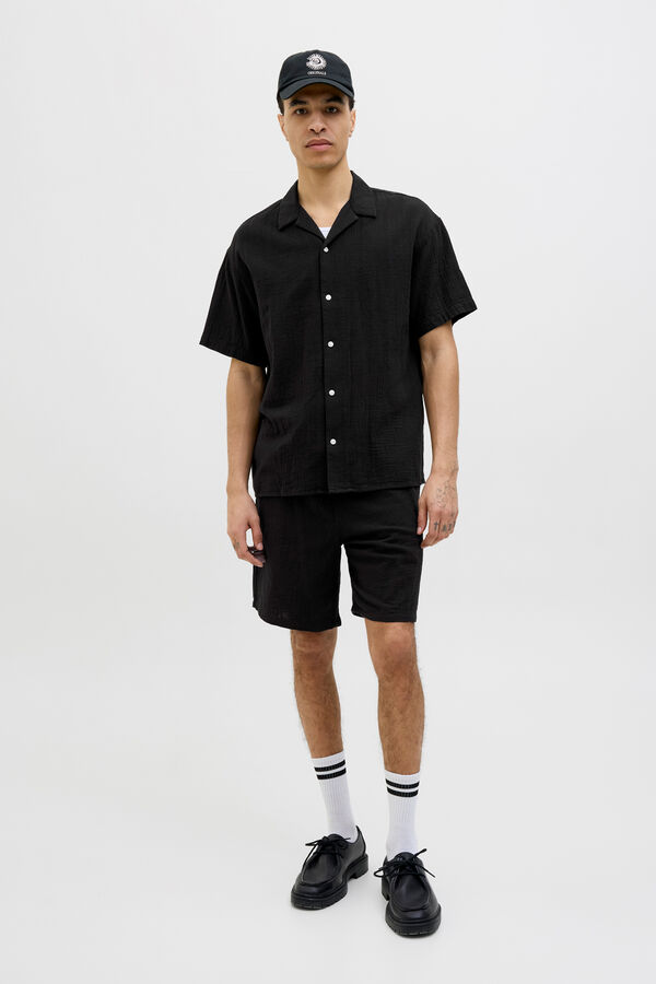 Jack & Jones Camisa regular fit negro