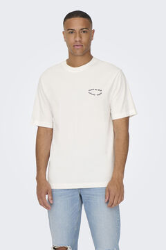 Springfield Camiseta nature blanco