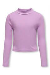 Only Girls Camiseta de manga larga de ni&ntilde;a morado/lila