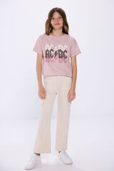 Springfield Kids Pantalón cargo flare niña beige