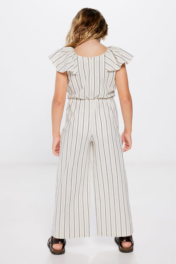 Springfield Kids Mono lino rayas ni&ntilde;a beige