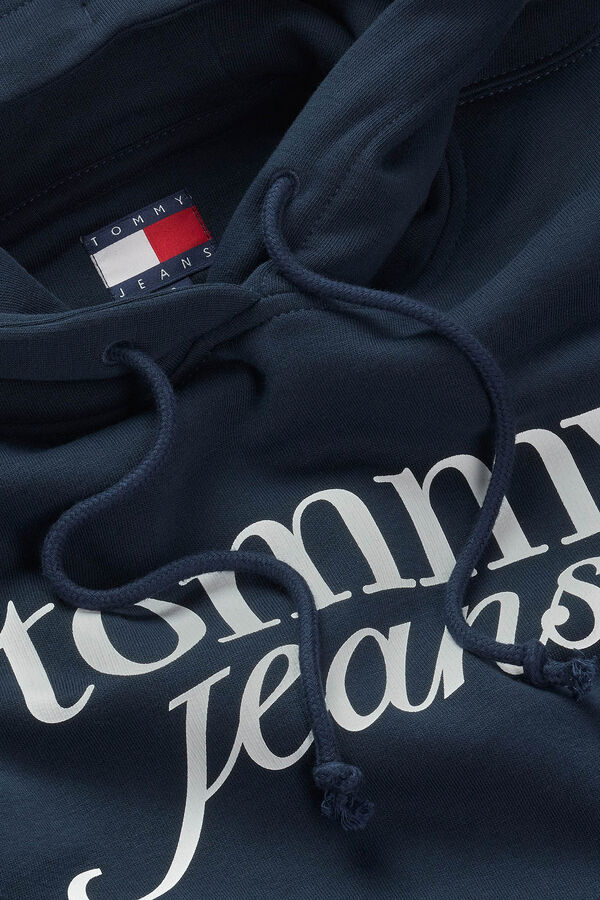 Tommy Jeans Sweatshirt capuz Tommy Jeans azul