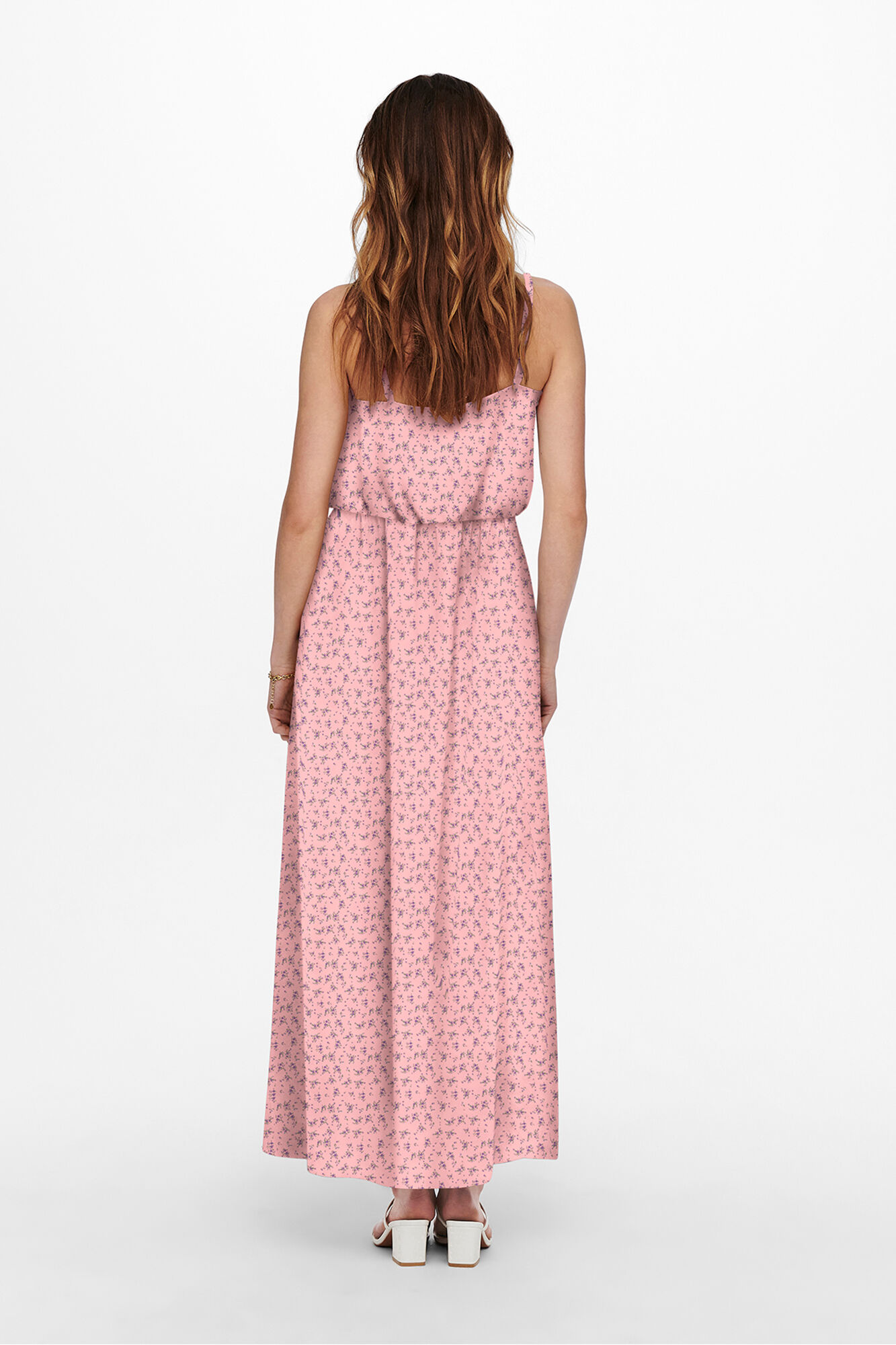 Only Vestido comprido com al&ccedil;as