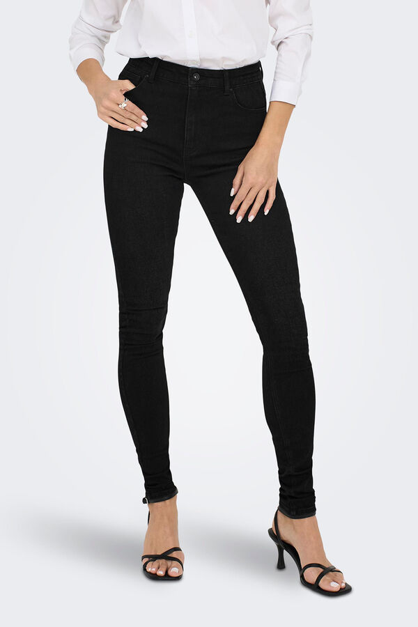 Only Jeans skinny preto