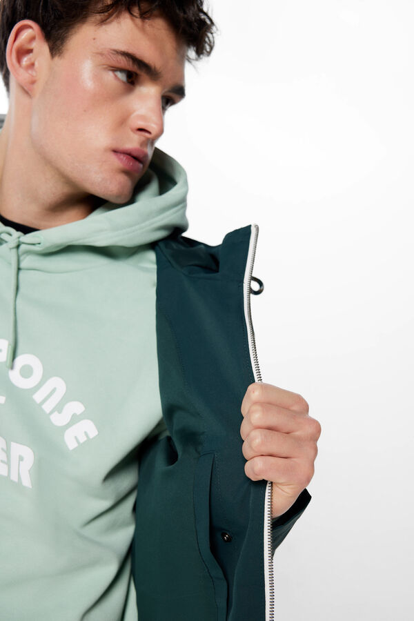 Springfield Parka técnica verde