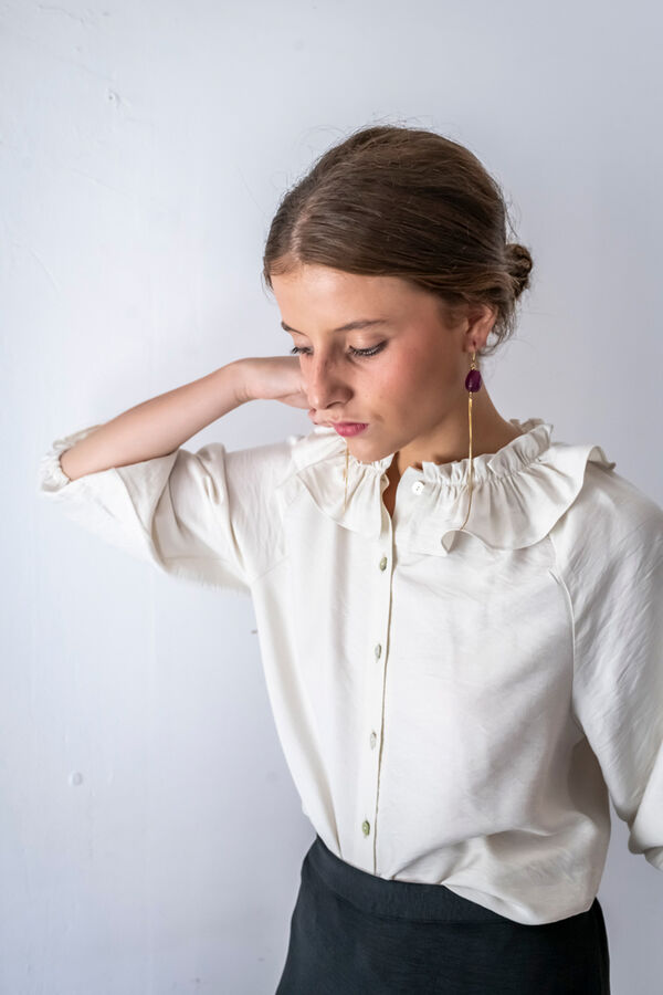 Cul Sac Camisa manga francesa beige