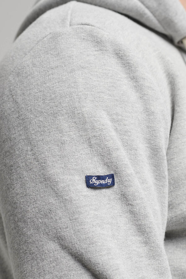 Springfield Sweatshirt com capuz e logótipo Vintage Logo Core Great Outdoors cinza