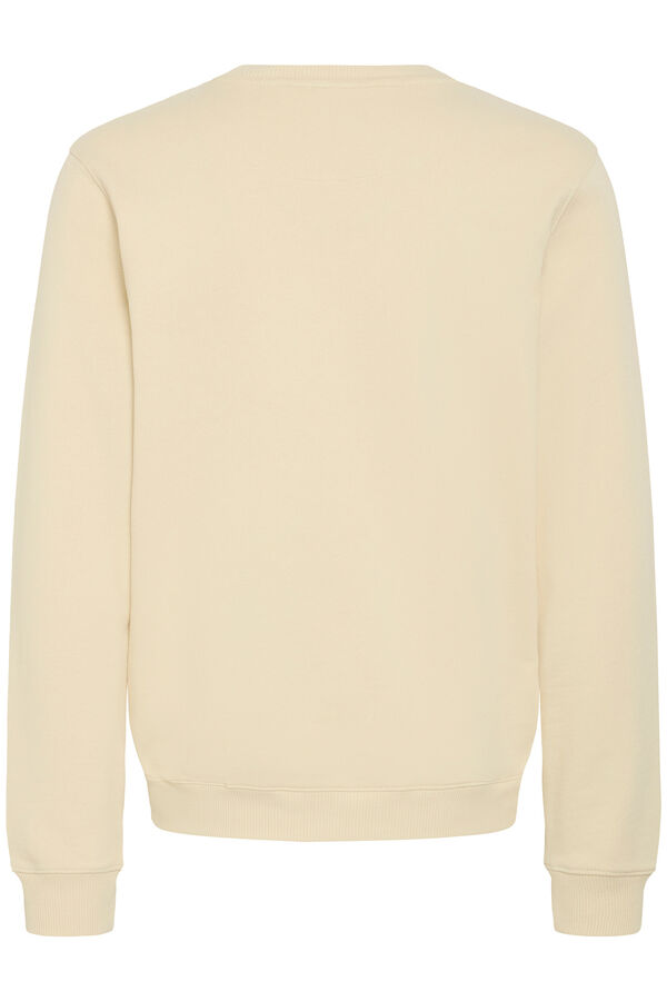Blend Sudadera con cuello redondo marfil