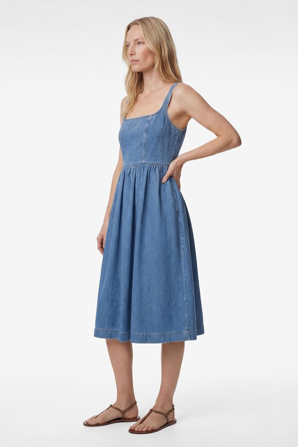 Koton Vestido mini denim azul