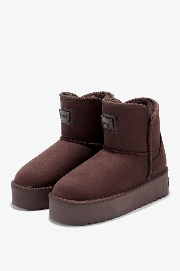 D. Franklin Botines Nordic bajos marr&oacute;n