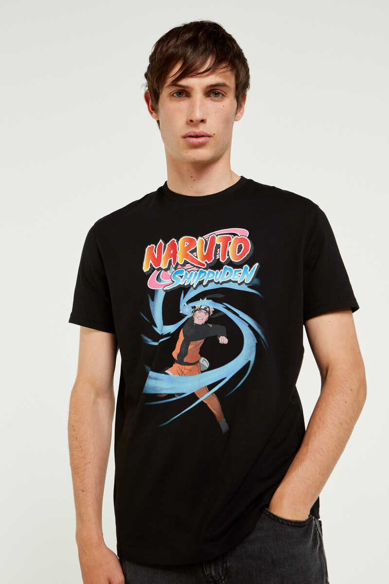 Springfield Camiseta Naruto negro