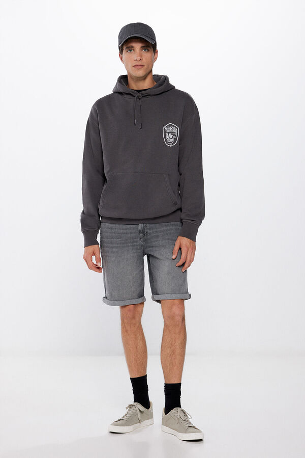 Springfield Bermudas ganga regular fit cinzento